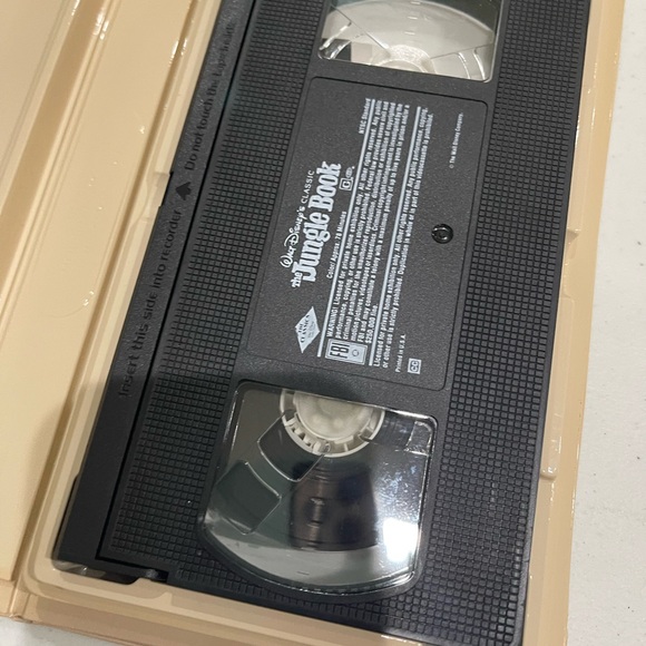 Black Diamond Walt Disney's Classic The Jungle Book VHS - Picture 6 of 6